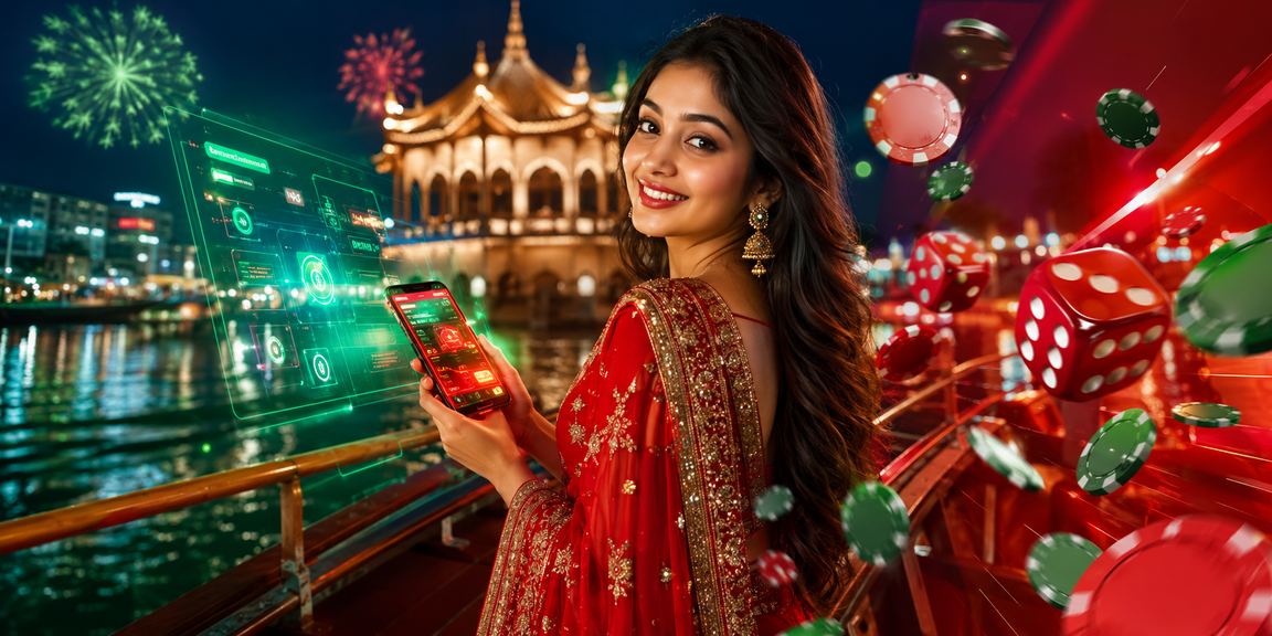 বাংলাদেশের পতাকার রঙে বাজির থিম